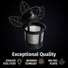 Load image into Gallery viewer, Reusable K Cups For Keurig 2.0 &amp; 1.0 Brewers Universal Fit For Easy To Use Refillable Single Cup Coffee Filters - Eco Friendly Stainless Steel Mesh Filter (Pack of 4)