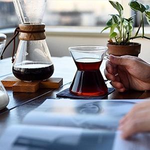 Chemex Classic Series, Pour-over Glass Coffeemaker, 8-Cup - Exclusive Packaging