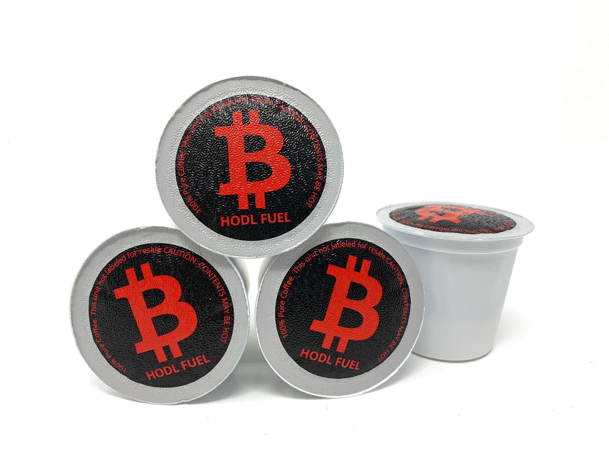 Bitcoin Single-Serve Coffee Cups