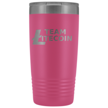 Load image into Gallery viewer, Team Litecoin Tumbler 20oz